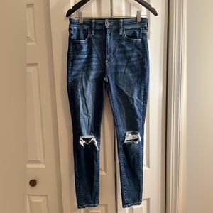 American Eagle Jeans super high rise jegging
